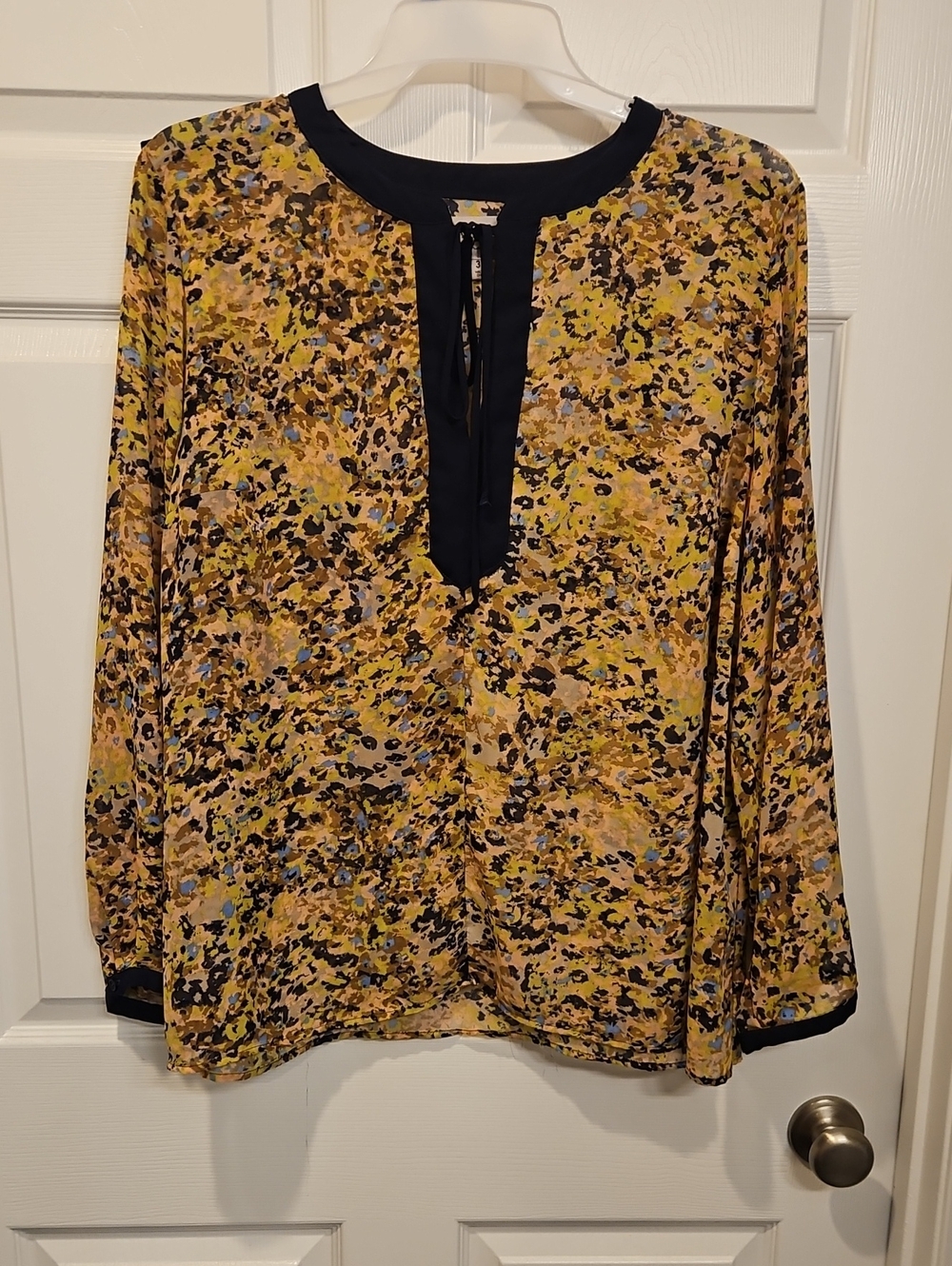 Women’s Floral Print Long Sleeve Top